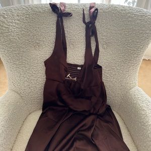 Princess Polly brown dress